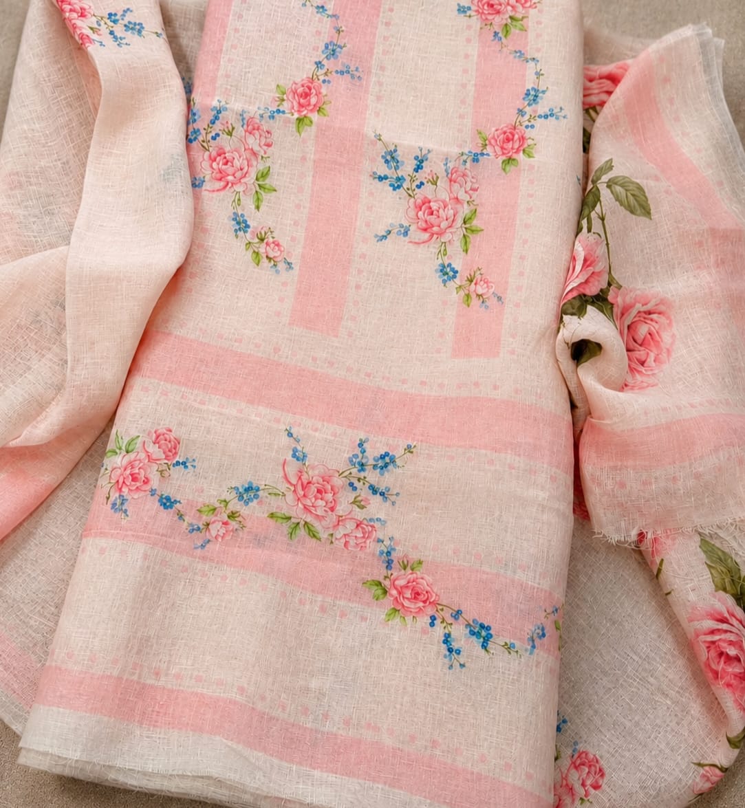 Peach Linen